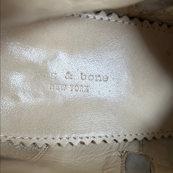 rag & bone Light Gray Suede Ankle Booties SZ 39 - Picture 2 of 13